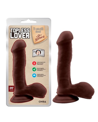 Dildo Realista Topless Lover Brown