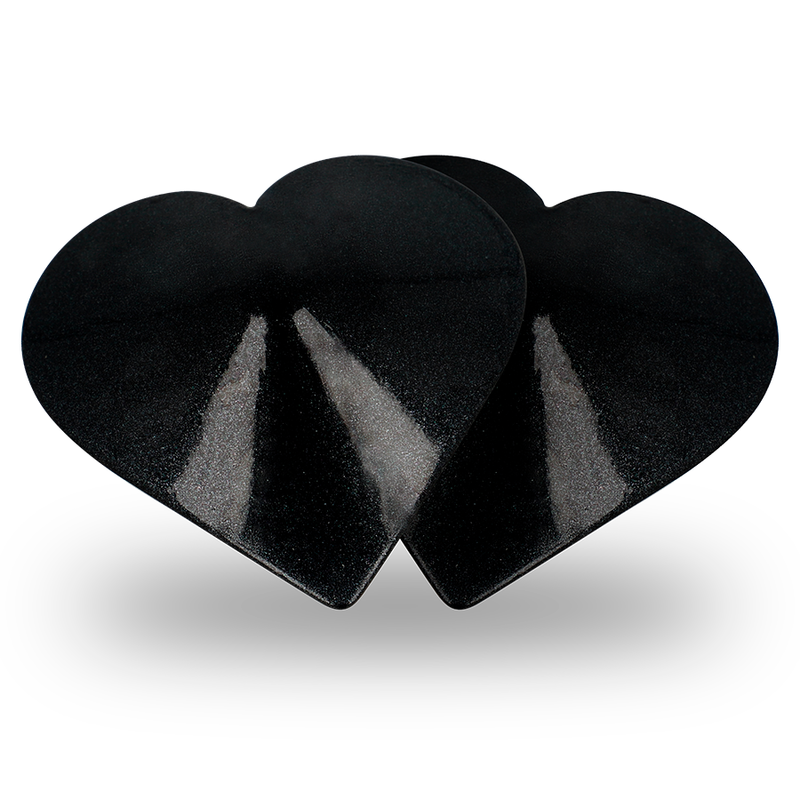 COQUETTE CHIC DESIRE CUBRE PEZONES - CORAZONES NEGROS