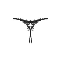 OBSESSIVE - CELIA NOIR CROTCHLESS TANGA XL/XXL