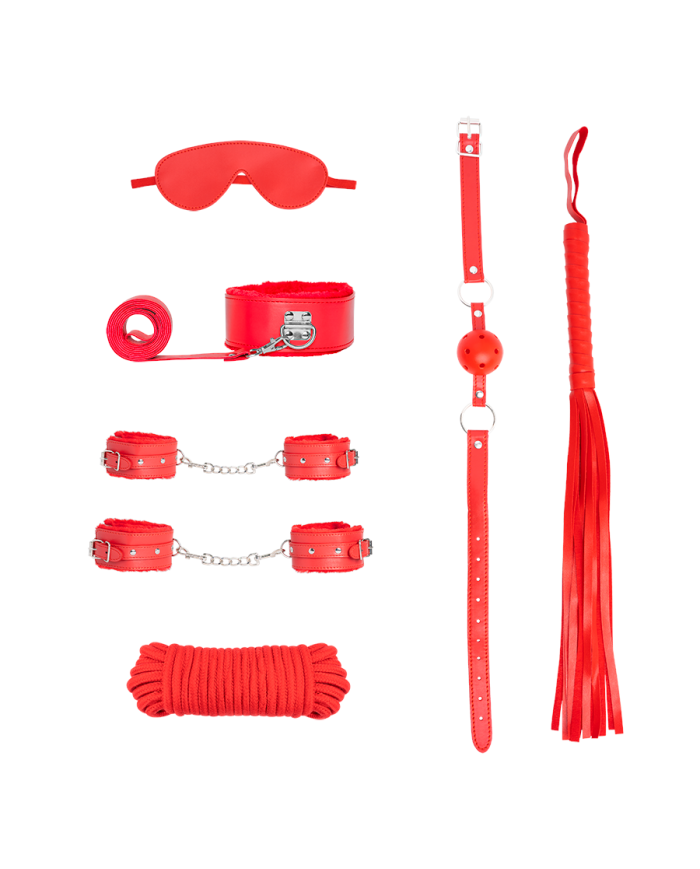Bondage 7 Piezas Red