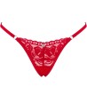 OBSESSIVE - LACELOVE TANGA ROJO XS/S