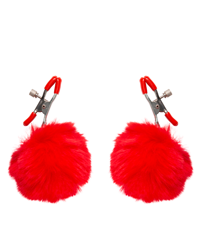 Pinzas Para Pezones Conejo Rojo