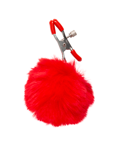 Pinzas Para Pezones Conejo Rojo