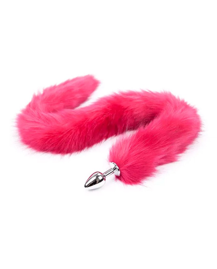 Plug Anal Fox Long Fucsia