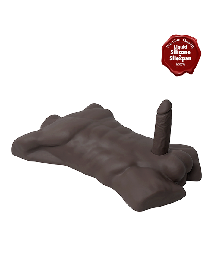 Premiun Silicone Realistic Male Torso de Dildo Intercambiable