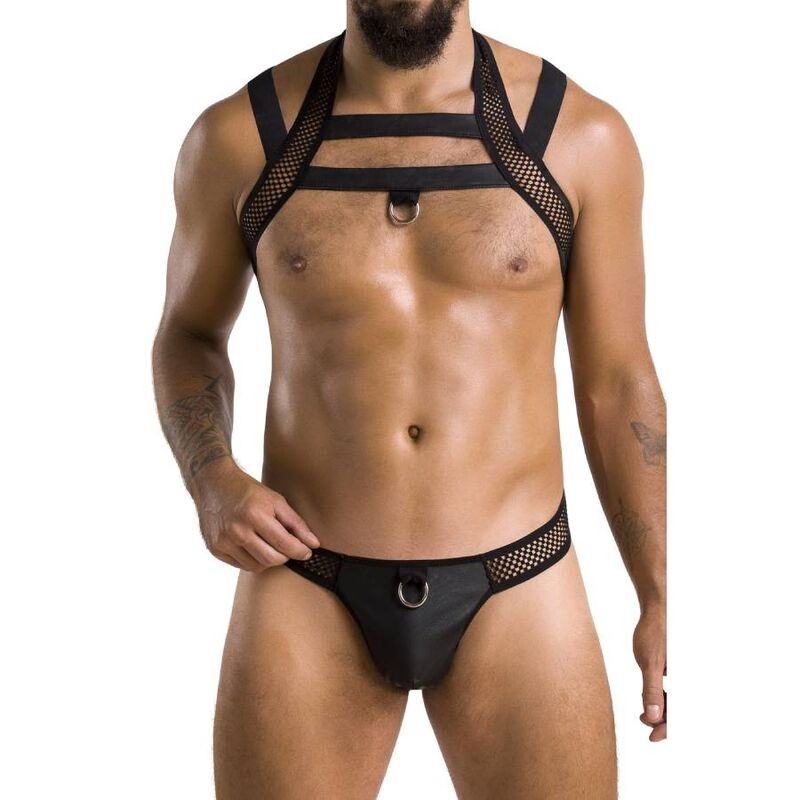 PASSION 043 SET JACOB NEGRO L/XL