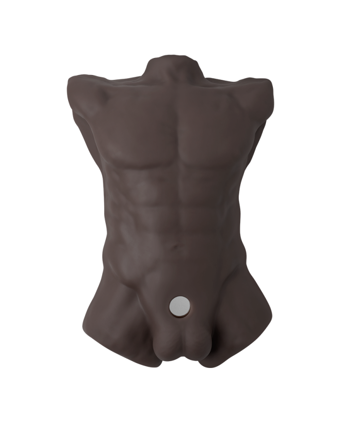 Premiun Silicone Realistic Male Torso de Dildo Intercambiable