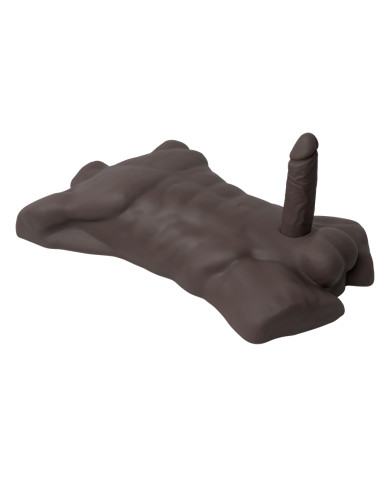 Premiun Silicone Realistic Male Torso de Dildo Intercambiable