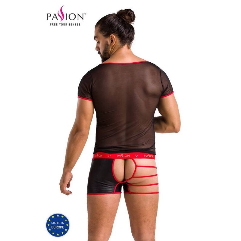 PASSION 055 SET MARK NEGRO L/XL