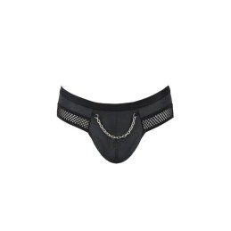 PASSION 030 SLIP ABIERTO TOM NEGRO L/XL