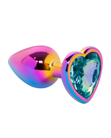 Plug Anal Holográfico Gema Cristal Talla M