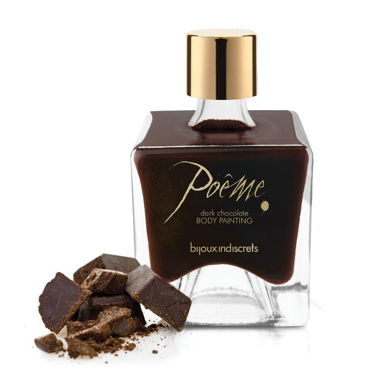 BIJOUX POEME PINTURA COMESTIBLE CHOCOLATE NEGRO 50GR (PROMO 2X1)