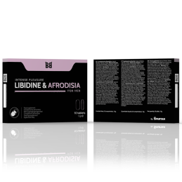 BLACKBULL BY SPARTAN - LIBIDINE & AFRODISIA PLACER INTENSO PARA MUJER 10 CÁPSULAS
