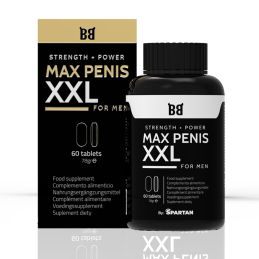 BLACKBULL BY SPARTAN - MAX PENIS XXL AUMENTO PENE 60 CÁPSULAS