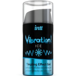 INTT - POTENTE ESTIMULANTE  ÍNTIMO GEL VIBRADOR EFECTO FRÍO 15ML