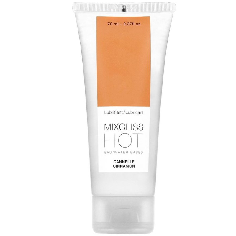 MIXGLISS LUBRICANTE EFECTO CALOR SABOR A CANELA 70ML