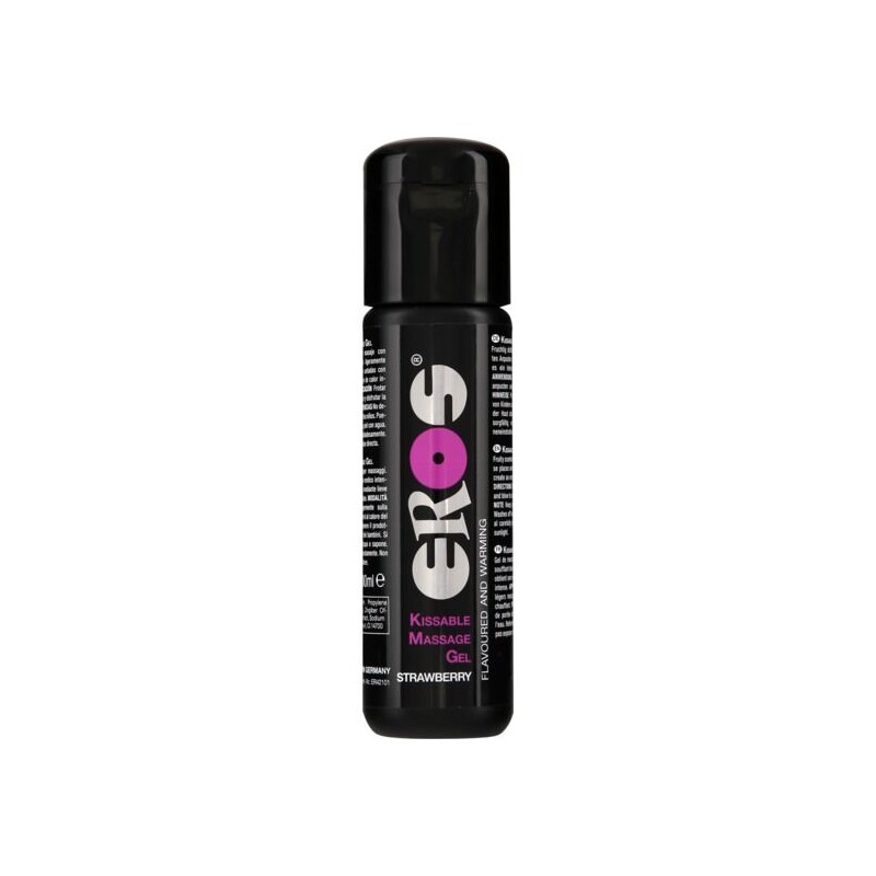 EROS KISSABLE ACEITE DE MASAJE EFECTO CALOR FRESA 100 ML