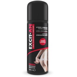 LUXURIA EXCIT-AN LUBRICANTE HIBRIDO SILICONA & AGUA 100ML