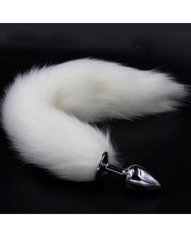 Plug Anal Fox Blanco