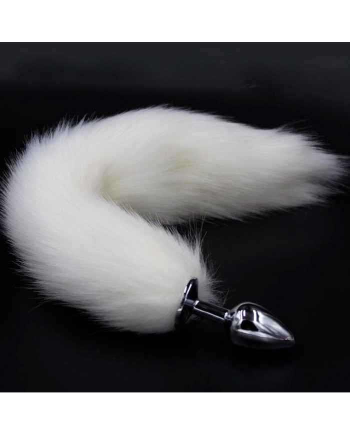 Plug Anal Fox Blanco
