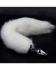 Plug Anal Fox Blanco