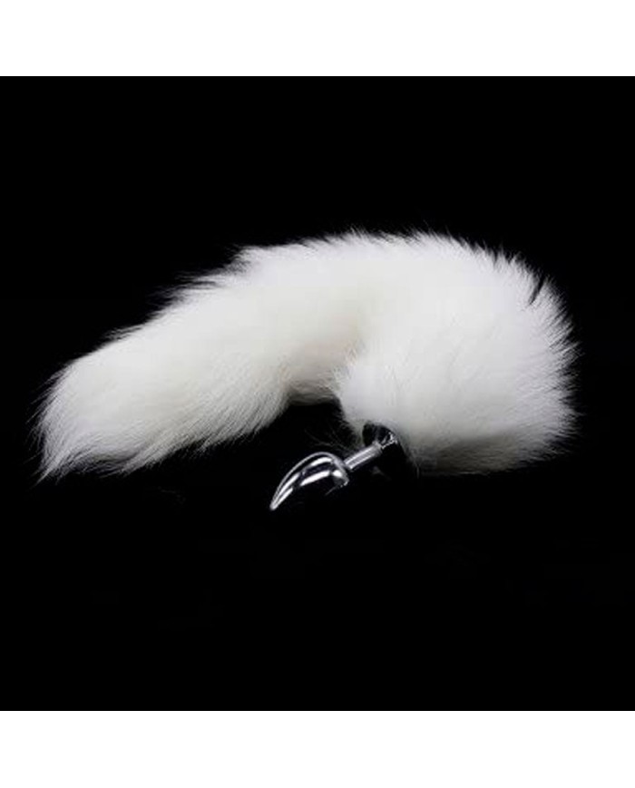 Plug Anal Fox Blanco