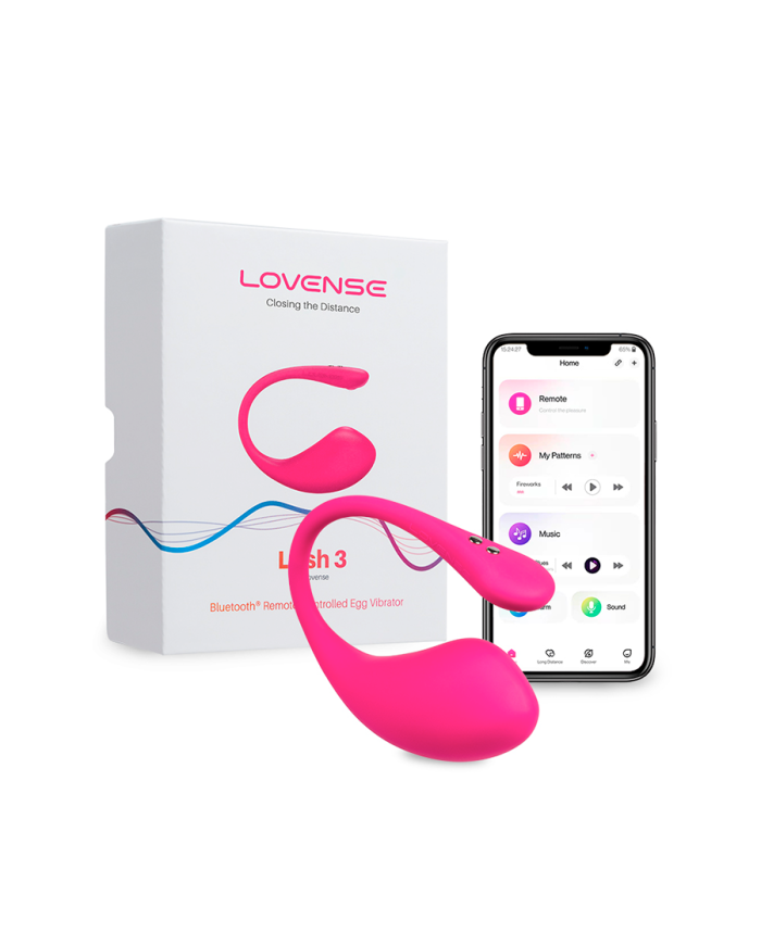 Vibrador Lush 3 Controlado por APP Global By Lovense Vibrador Lush 3 Controlado por APP Global By Lovense