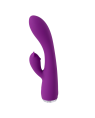 Vibrador Doble Estimulación Fanny Purple