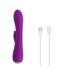 Vibrador Doble Estimulación Fanny Purple