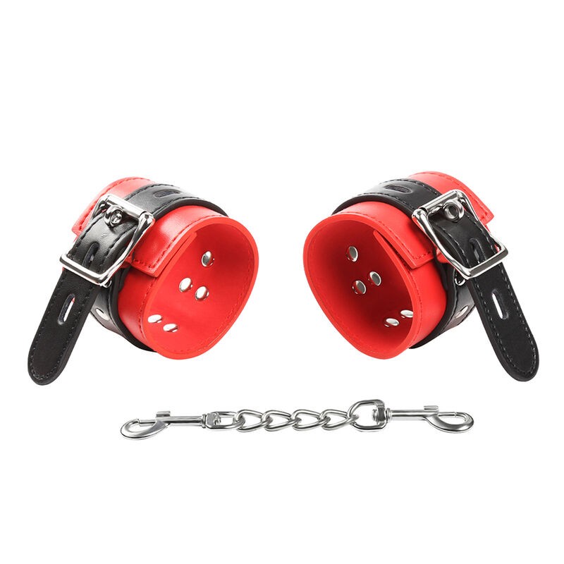 OHMAMA FETISH LOCKING/BUCKLING WRIST RESTRAINTS