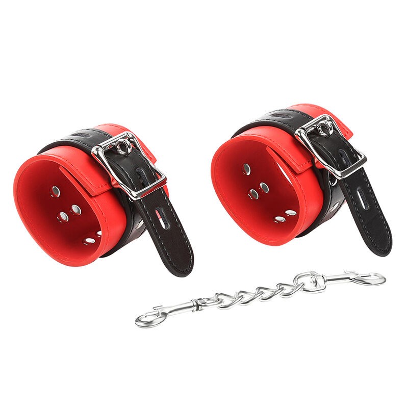 OHMAMA FETISH LOCKING/BUCKLING WRIST RESTRAINTS