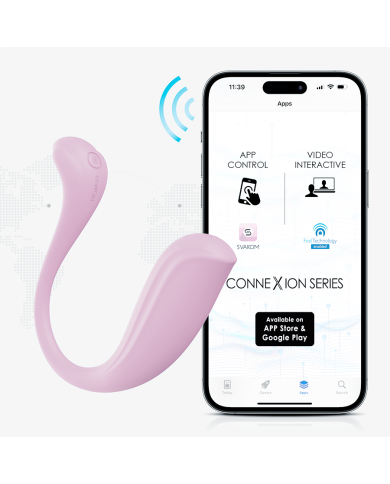 Estimulador Punto G Phoenix NEO 2 Lila Pastel Controlado por APP Global By Svakom
