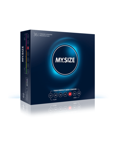 Condón Mysize 60 milímetos x 3 Unidades