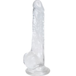 ALIVE - LUSTY PENE REALISTICO TRANSPARENTE 18 CM