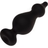 ADRIEN LASTIC - AMUSE PLUG ANAL SILICONA NEGRO TALLA L