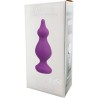 ADRIEN LASTIC - AMUSE PLUG ANAL SILICONA VIOLETA TALLA M