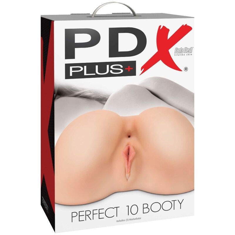 PDX PLUS - MASTURBADOR PERFECT 10 BOOTY DOBLE ENTRADA