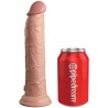 KING COCK ELITE - DILDO REALISTICO VIBRADOR & SILICONA CONTROL REMOTO 23 CM