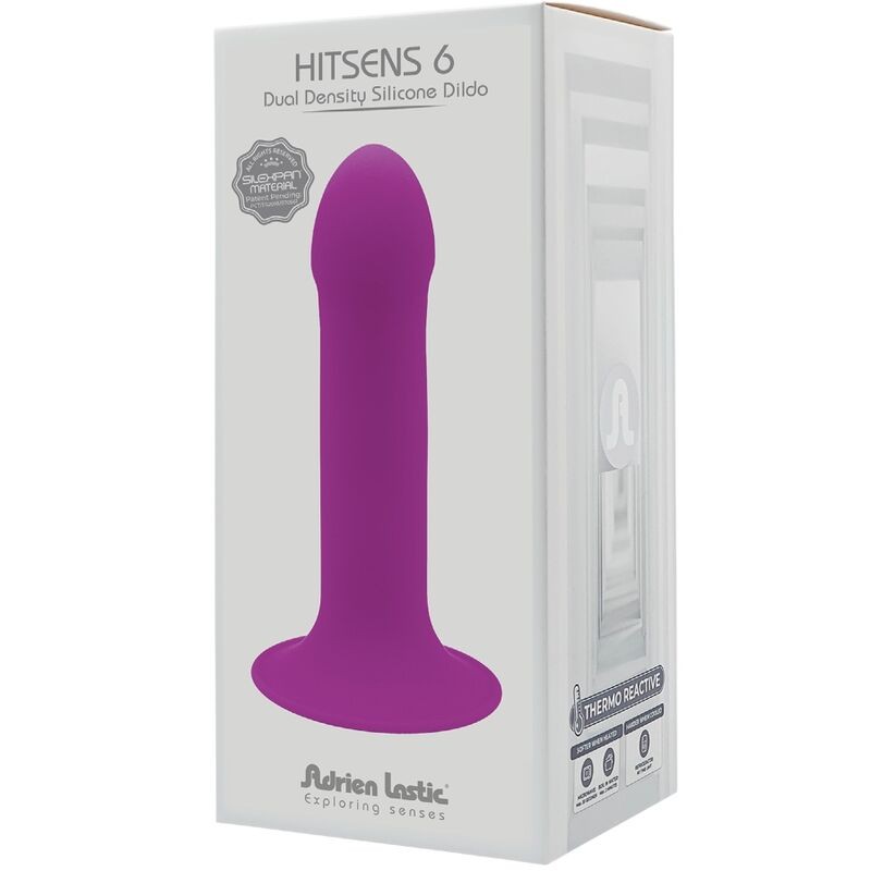 ADRIEN LASTIC - HITSENS 6 DILDO SILICONA VIOLETA