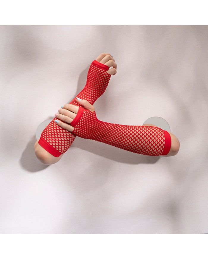 Guantes de Malla Leigh color Rojo