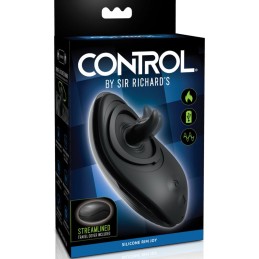 SIR RICHARDS - ESTIMULADOR ANAL RIM JOY VIBRADOR & SILICONA NEGRO
