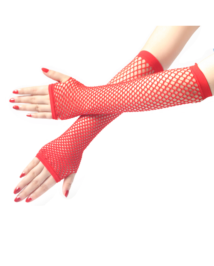 Guantes de Malla Leigh color Rojo