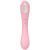 FEMINTIMATE - DAISY MASSAGER SUCCIONADOR Y VIBRADOR ROSA