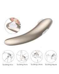 Estimulador Clitorial Alex Screaming Pro Gold