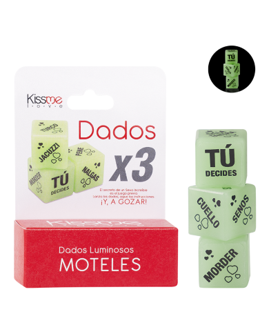 Dados Motel Luminosos X 3
