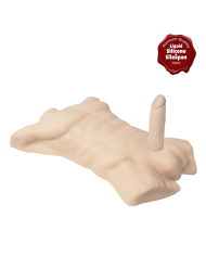 Premiun Silicone Realistic Male Torso de Dildo Intercambiable