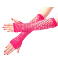 Guantes de Malla Leigh color Rosa