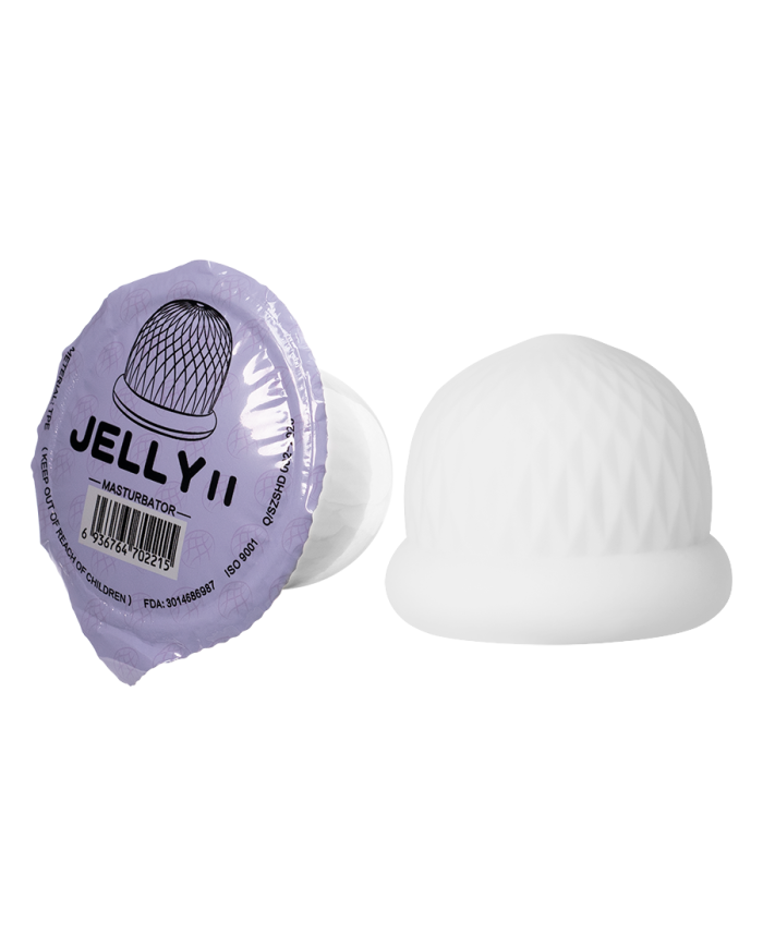 Jelly II Funda Para la Cabeza del Pene