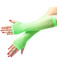 Guantes de Malla Leigh Color Verde Neón