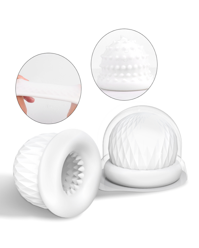 Jelly II Funda Para la Cabeza del Pene